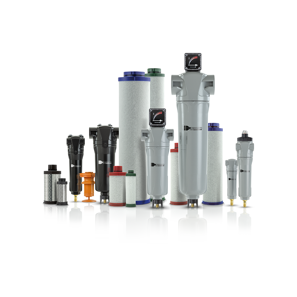 Compressed air filters